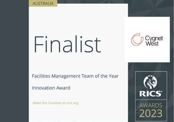 RICS Awards Finalist 2023 | Facilities Management Team of the Year and Innovation Award